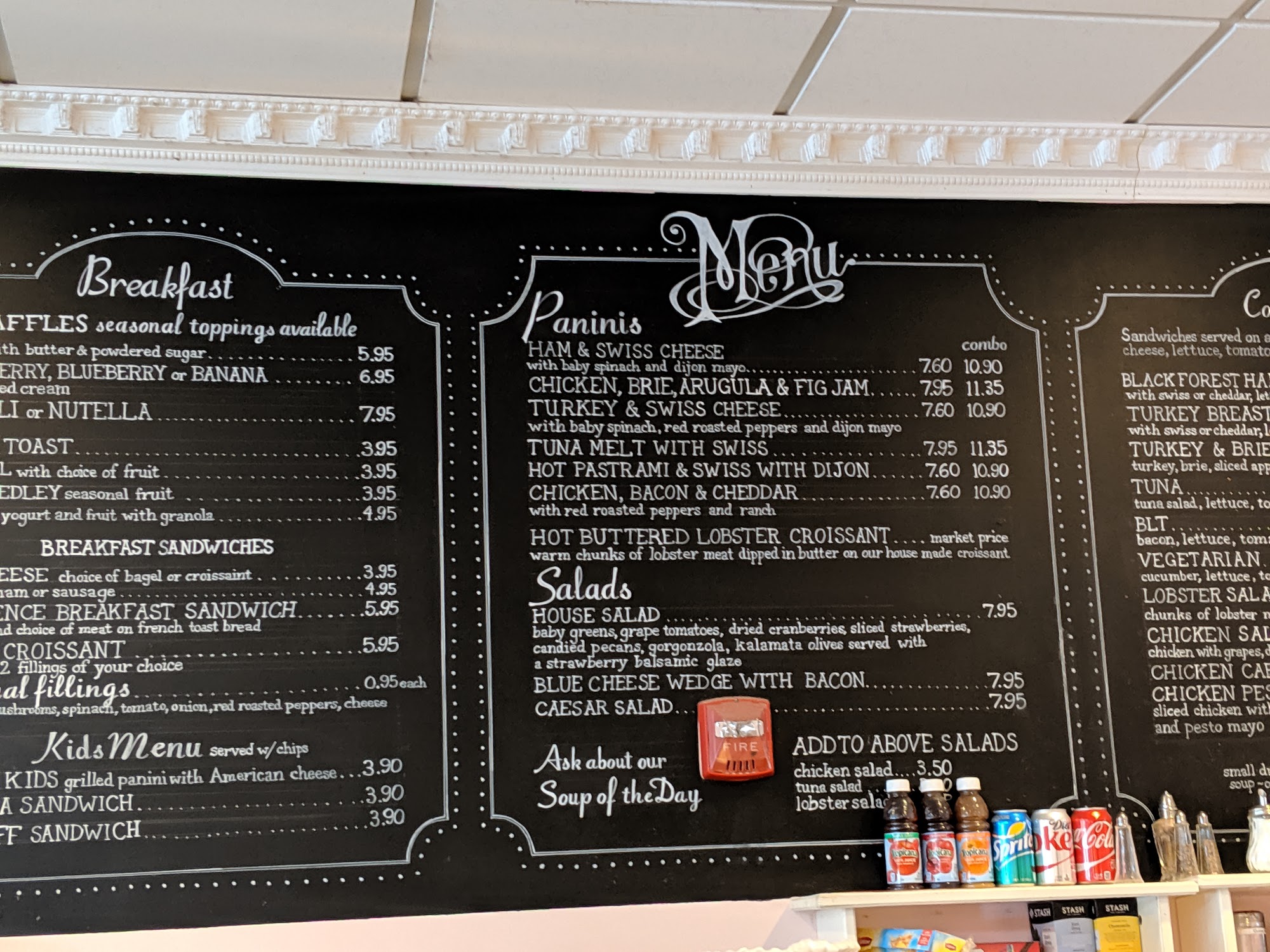 Sweet Indulgence Menu