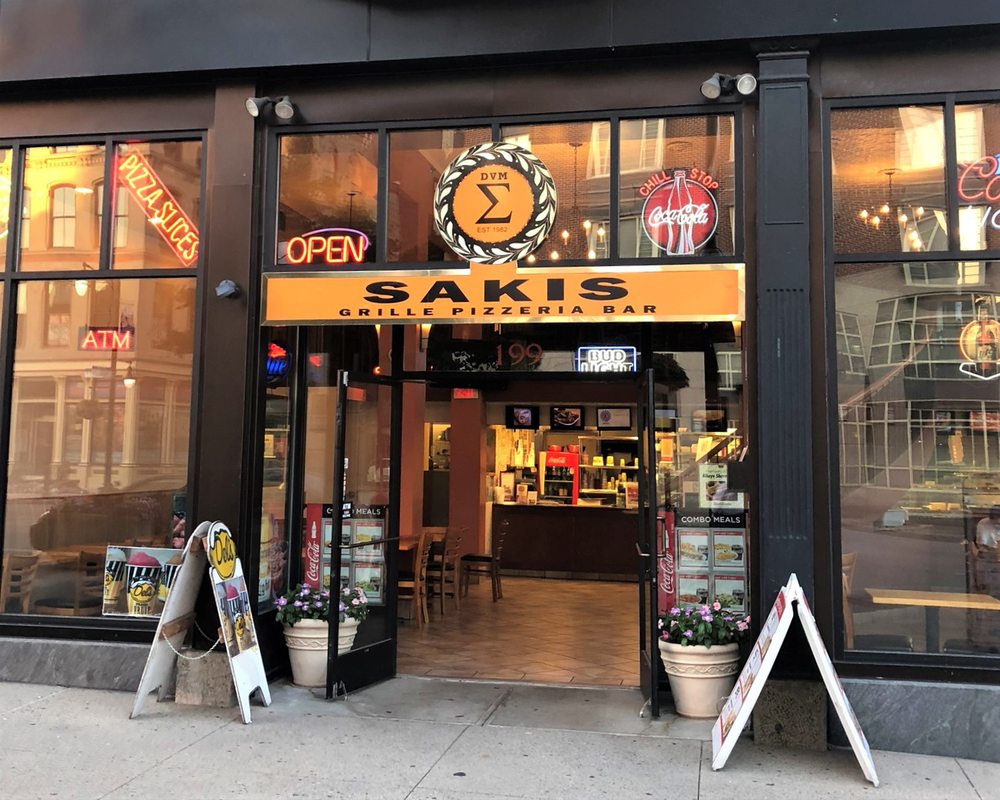 Sakis Pizzeria 199 Weybosset St, Providence