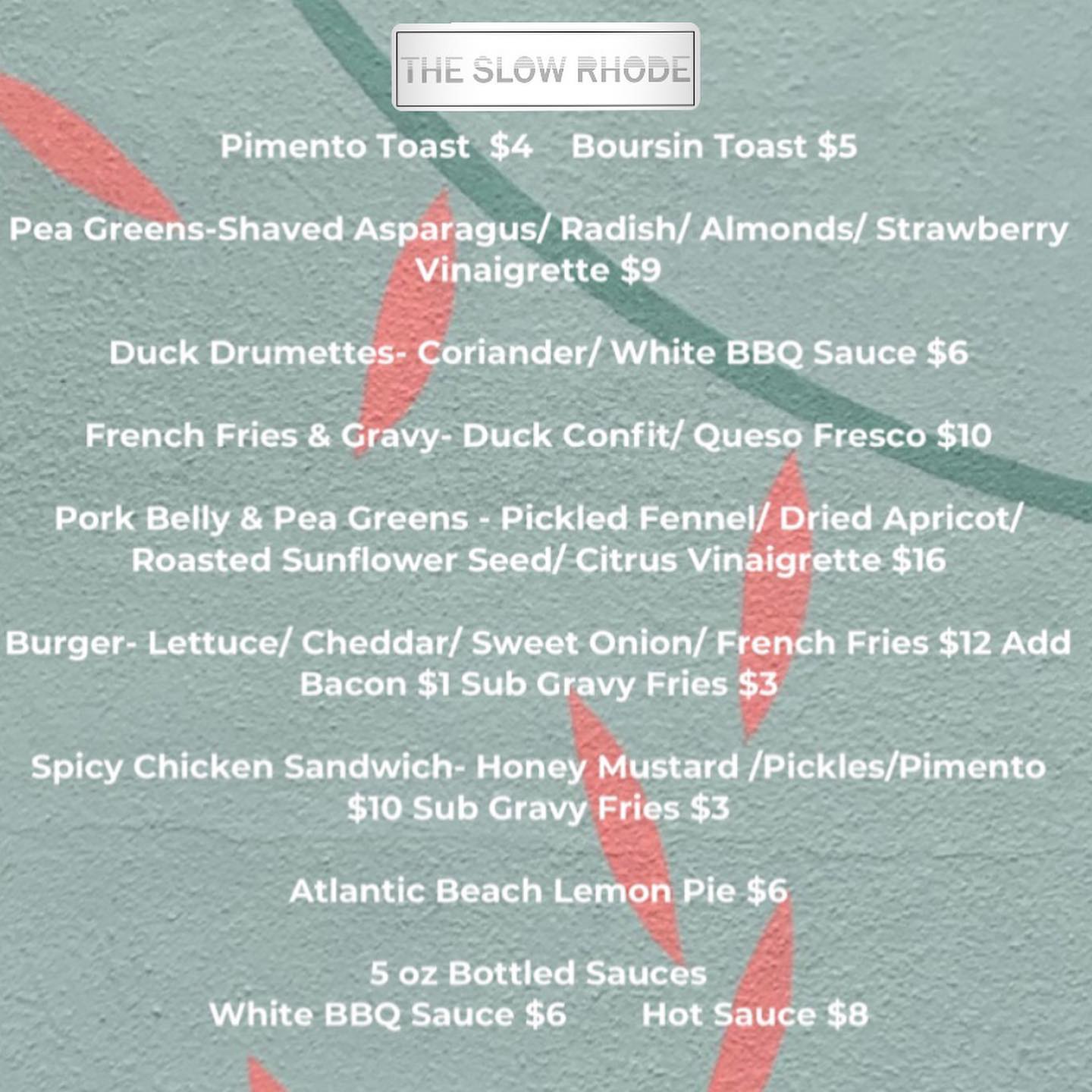 The Slow Rhode 425 W Fountain St, Providence