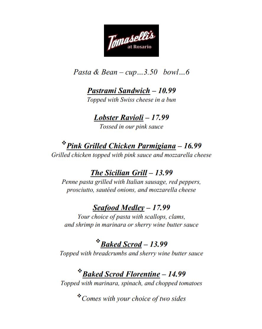 Tomaselli's at Rosario 17 Rosario Dr, Providence
