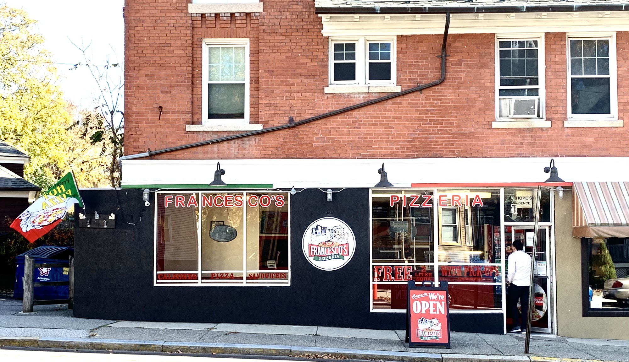 Francesco's Pizzeria 357 Hope St, Providence