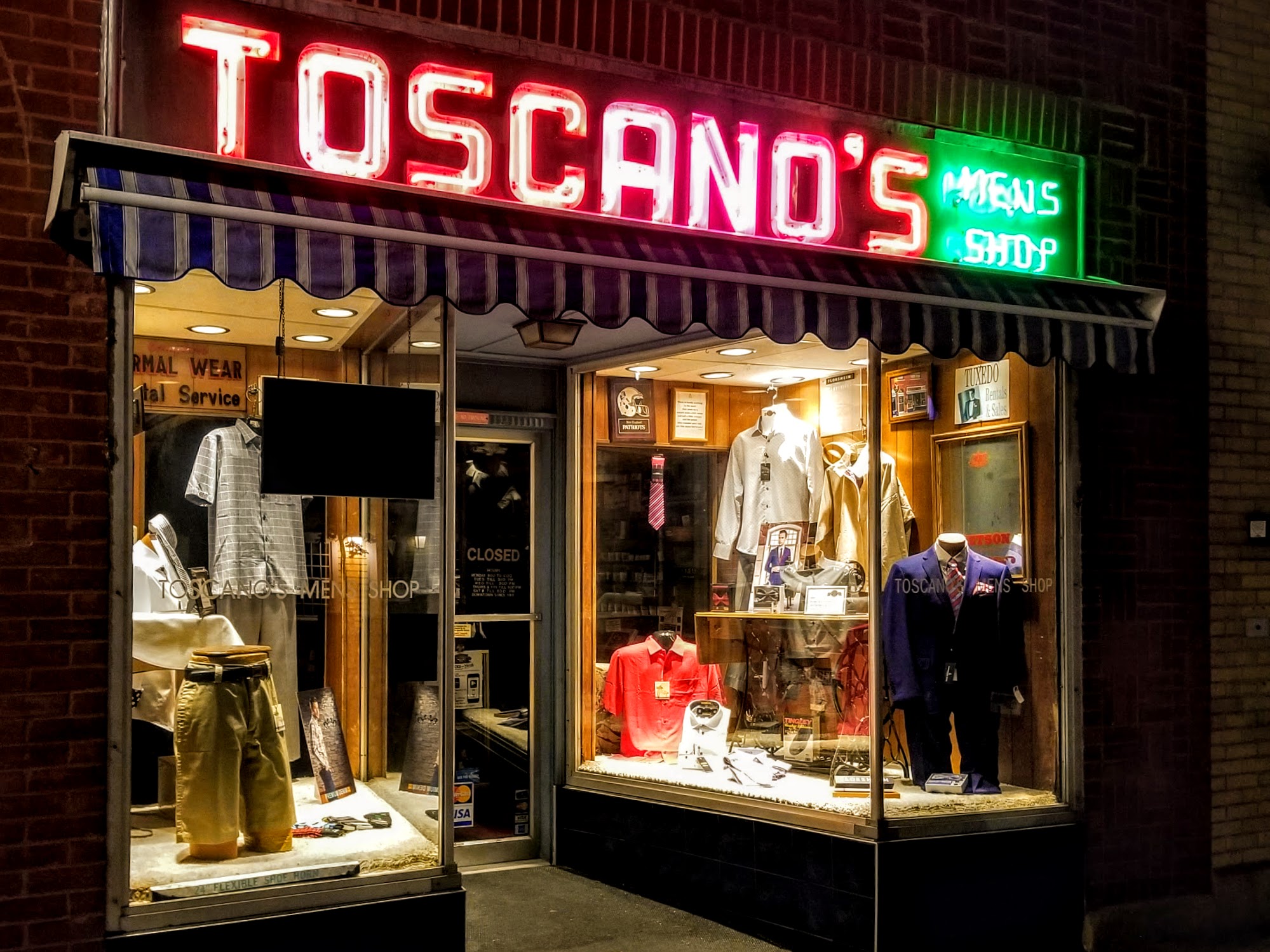 Toscano's Mens Shop Inc