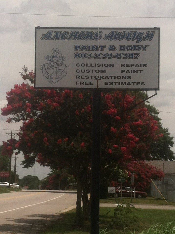 Anchors Aweigh Paint & Body 709 Frink St, Cayce