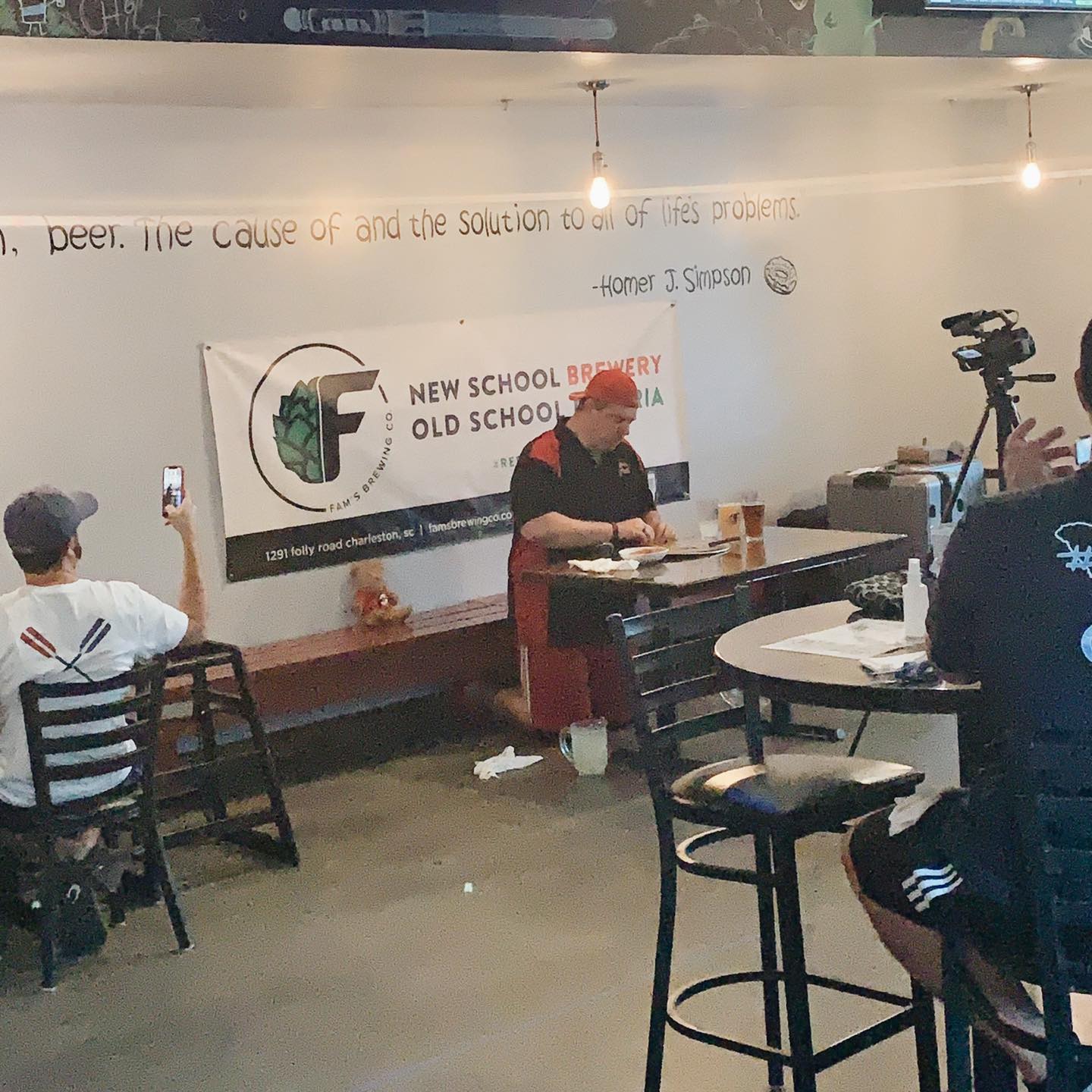 Fam's Brewing Co. featuring Famulari's Pizzeria 1291 Folly Rd, Charleston