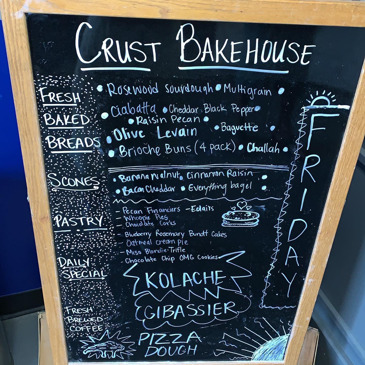 Crust Bakehouse 2701-B, Rosewood Dr, Columbia