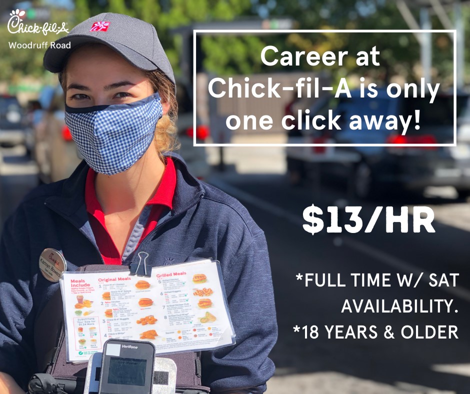 Chick-fil-A 1225 Woodruff Rd, Greenville