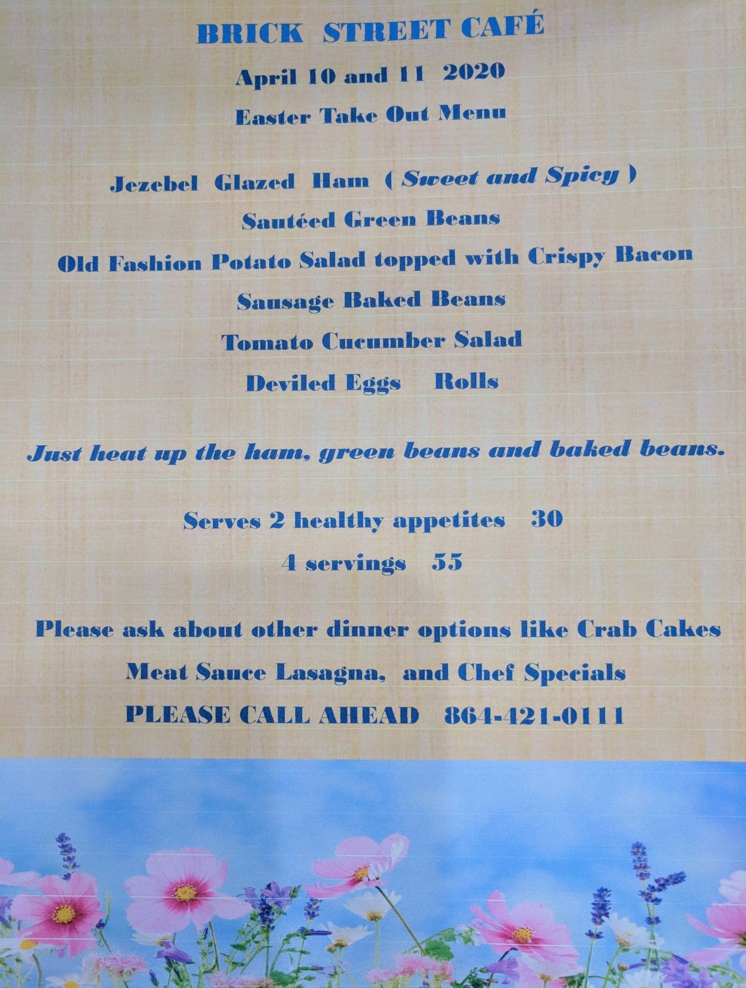 Brick Street Cafe 315 Augusta St, Greenville