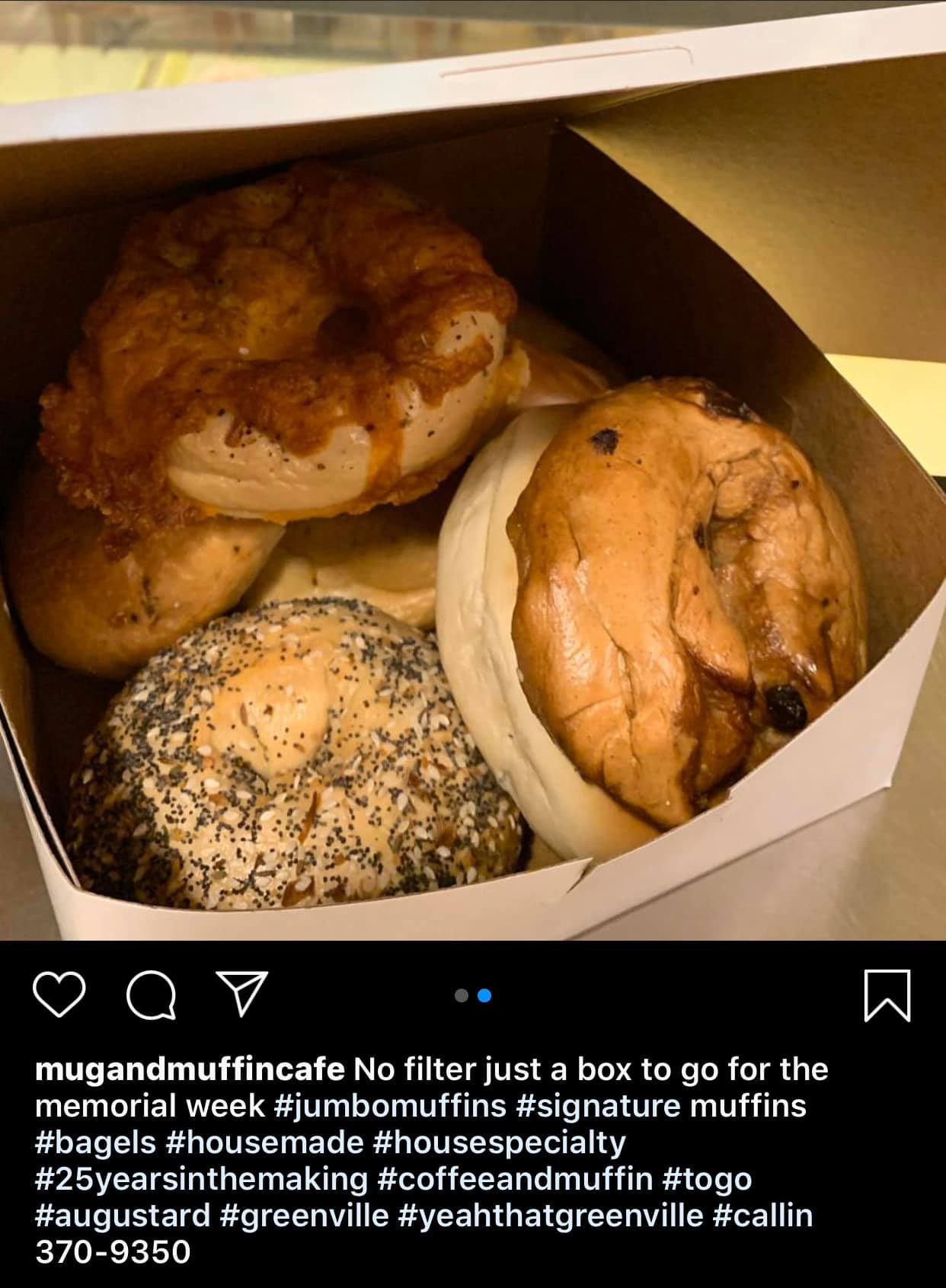 Mug & Muffin Cafe & Catering 3017 Augusta St, Greenville