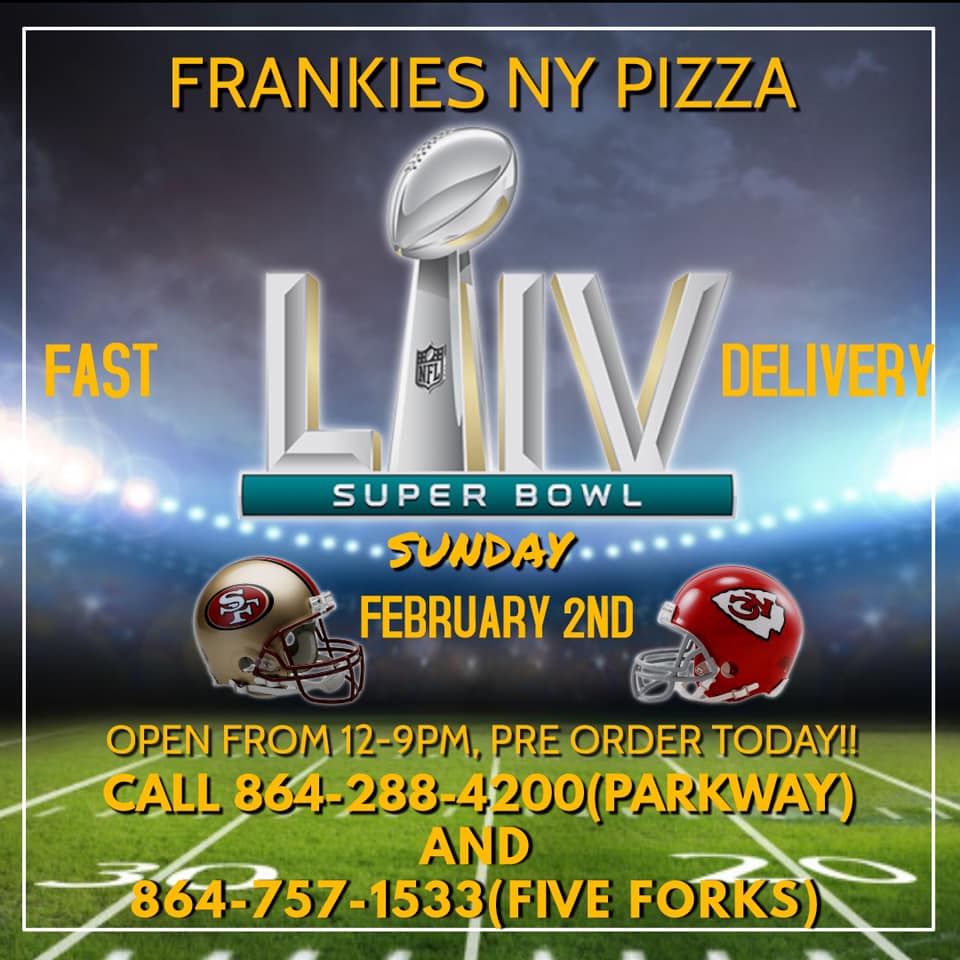 Frankie's NY Pizza - Greenville 5051, 101B The Parkway, Greenville