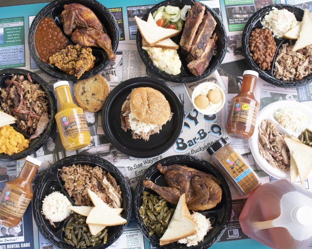 Bucky's Bar-B-Q: Donaldson Center 2010 Perimeter Rd, Greenville