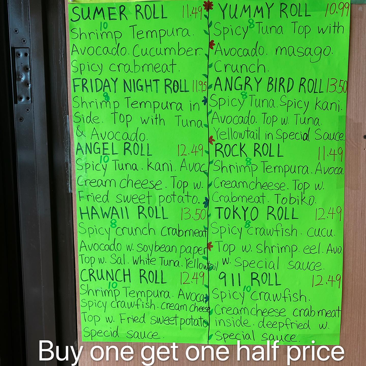 Tenji Japanese Cuisine 1625 Woodruff Rd, Greenville