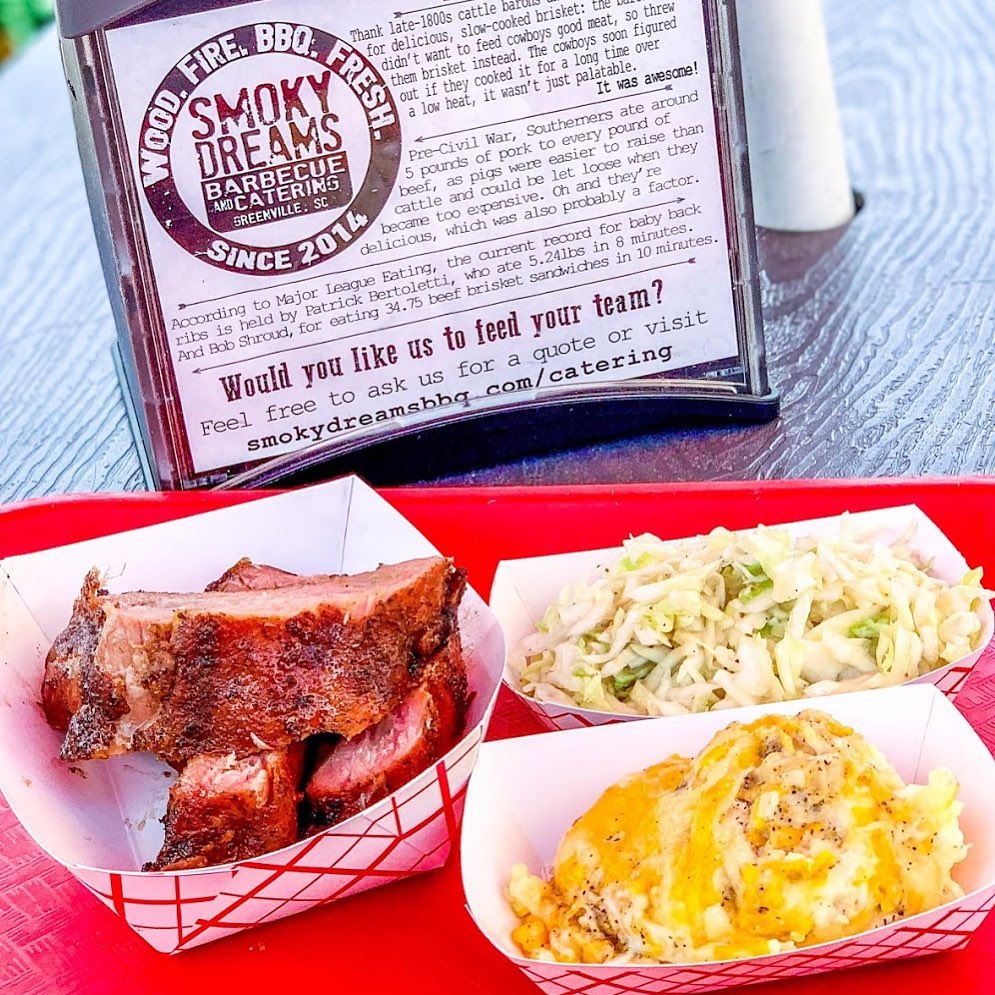 Smoky Dreams Barbecue and Catering 2131 Woodruff Road A, Greenville