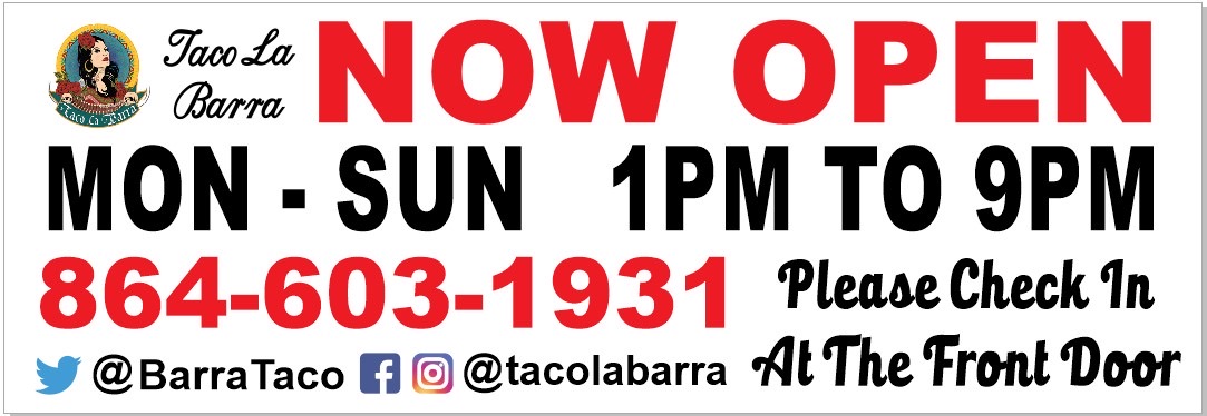 Taco La Barra 1298 Woodruff Rd, Greenville
