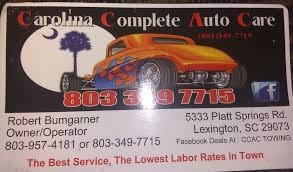 Carolina Complete Auto Care