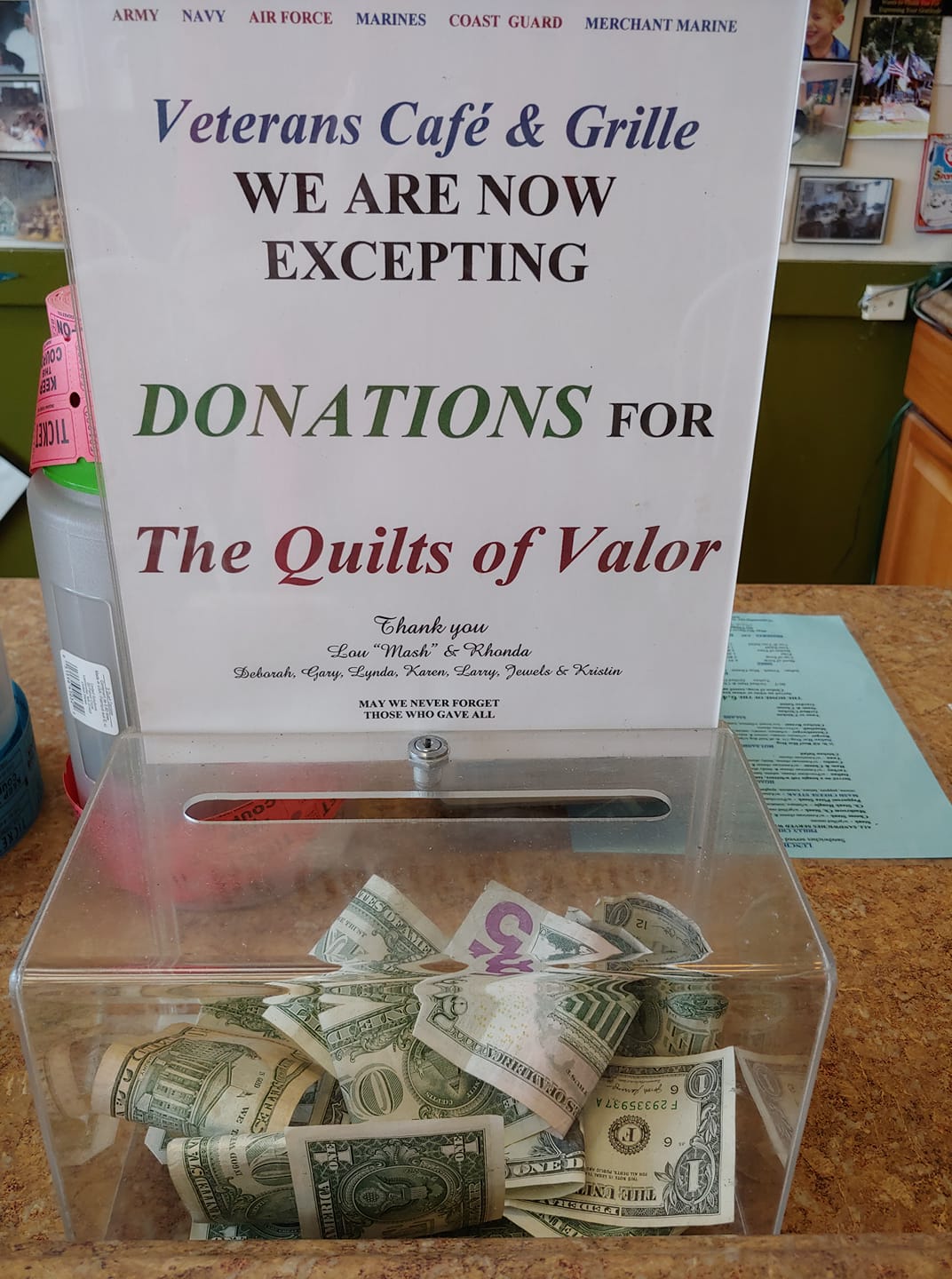 Veterans Cafe &Grille 3544 Northgate Dr, Myrtle Beach