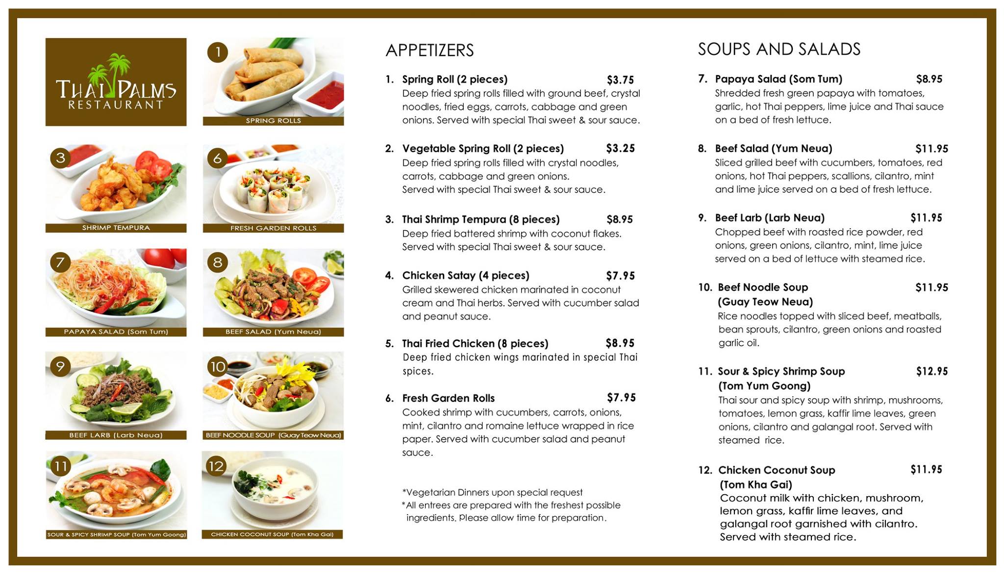 Thai Palms Restaurant 3803 Socastee Blvd, Myrtle Beach