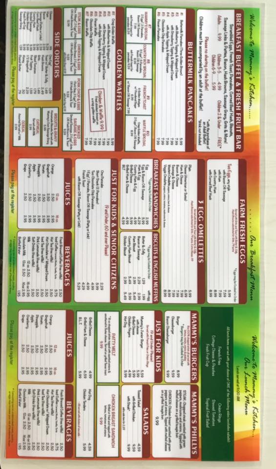 Mammy's Kitchen 1010 N Kings Hwy, Myrtle Beach