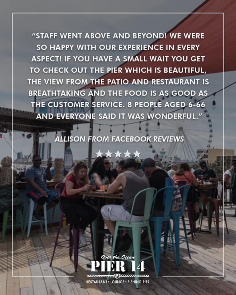 Pier 14 Restaurant & Lounge 1306 Ocean Blvd, Myrtle Beach