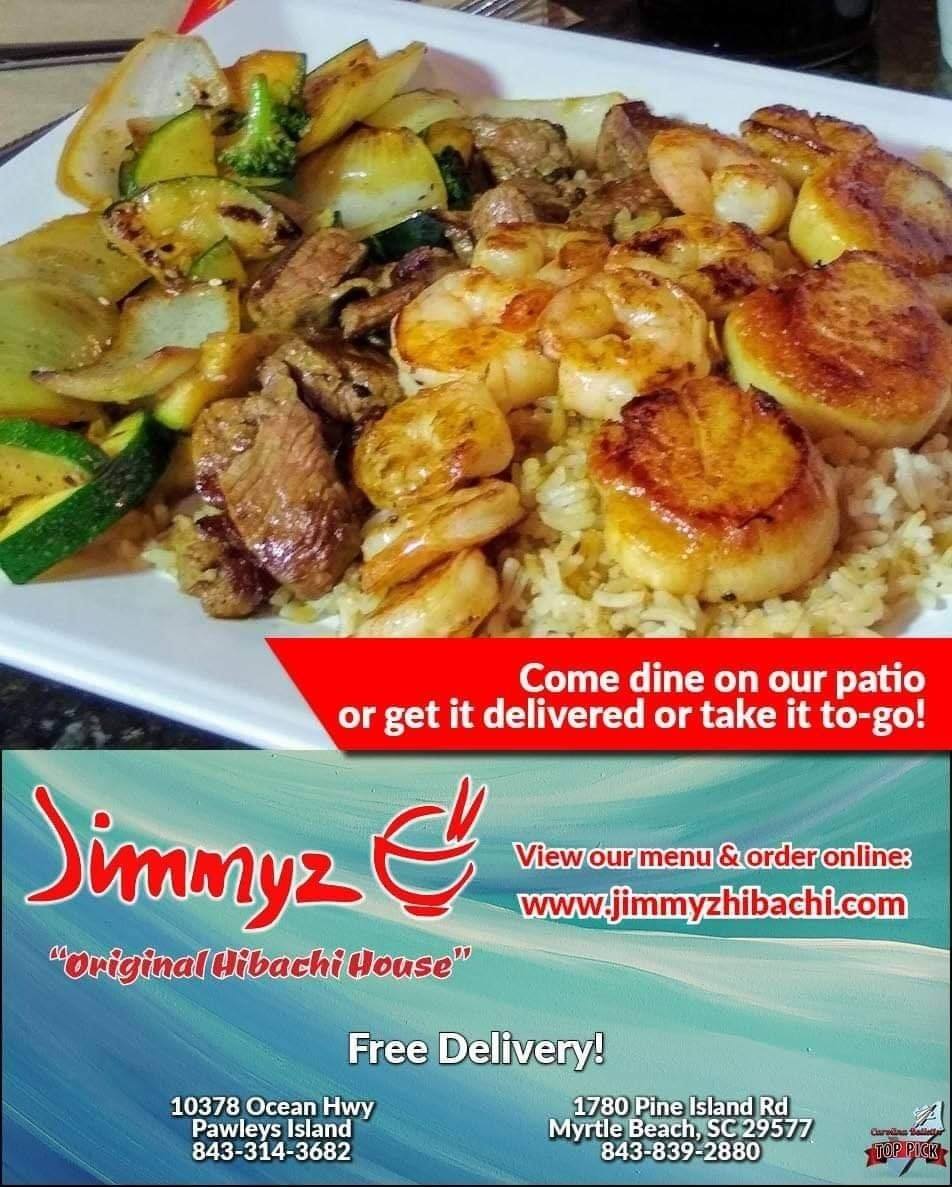 Jimmyz Original Hibachi House 1780 Pine Island Rd, Myrtle Beach