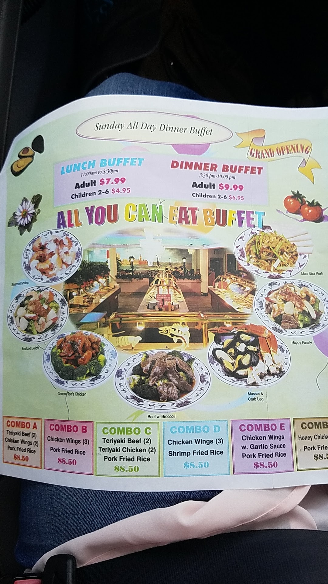 New Hong Kong Restaurant Menu