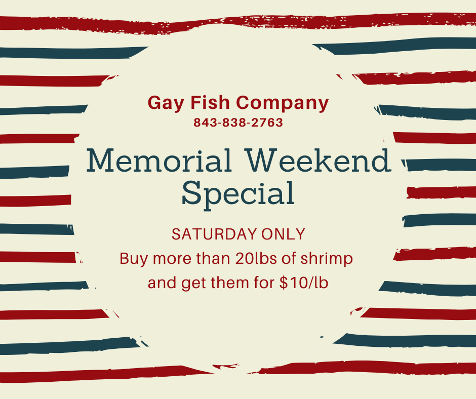 Gay Fish Co Inc Menu