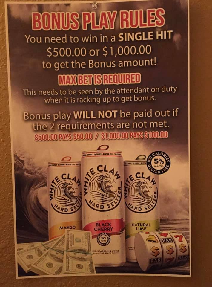 Noids Gaming Parlor Menu