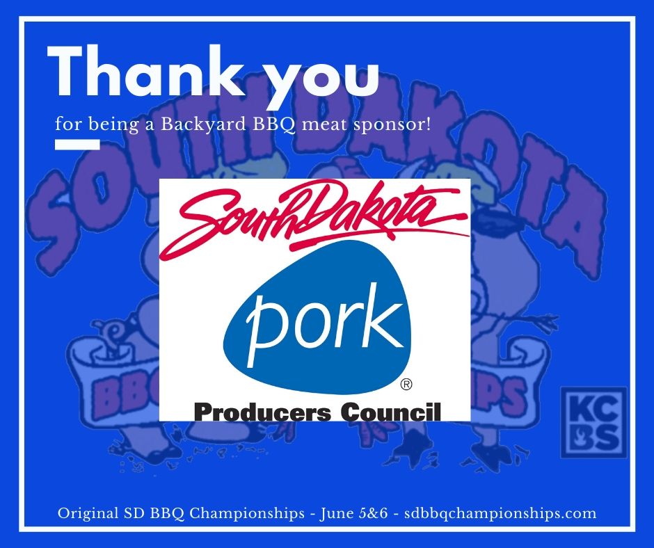 SD BBQ Championships Menu