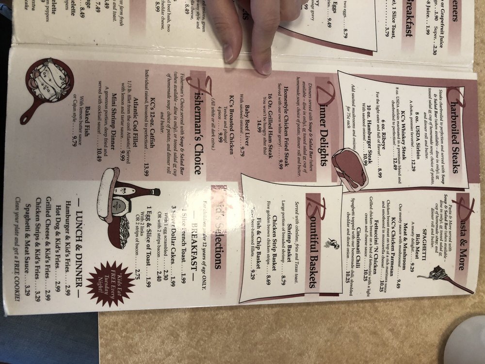 K C's Family Restaurant 1430 N Minnesota Ave, Sioux Falls