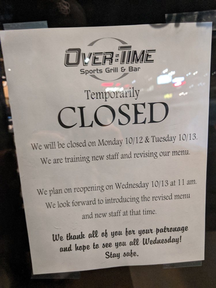 Overtime Sports Grill 4529 E 26th St, Sioux Falls