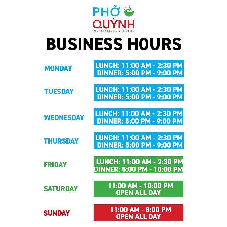 Pho Quynh Vietnamese Restaurant 1100 W 12th St, Sioux Falls