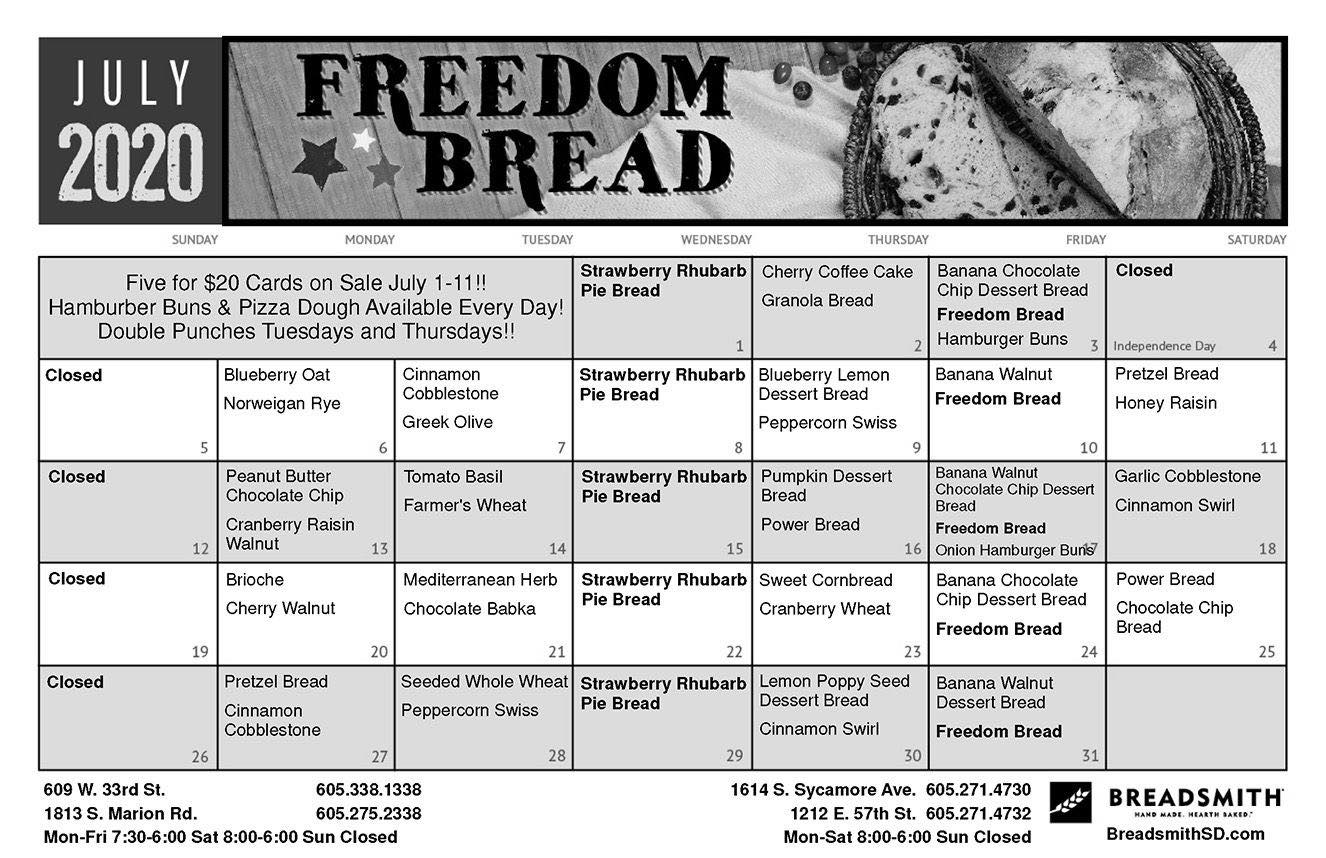 Breadsmith 609 W 33rd St, Sioux Falls