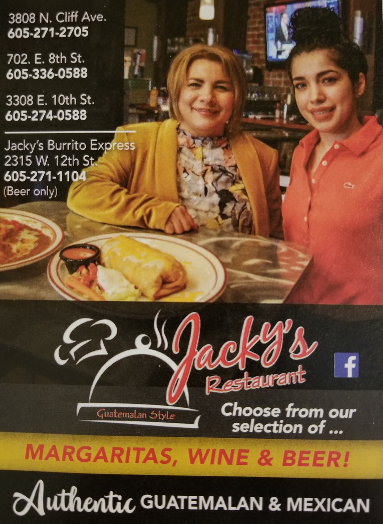 Jacky's Express | Order Online 3808 N Cliff Ave, Sioux Falls