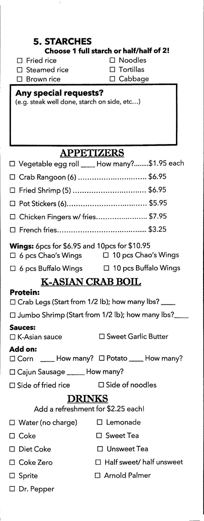 Chao's Mongolian Grill 5726 Brainerd Rd, Chattanooga