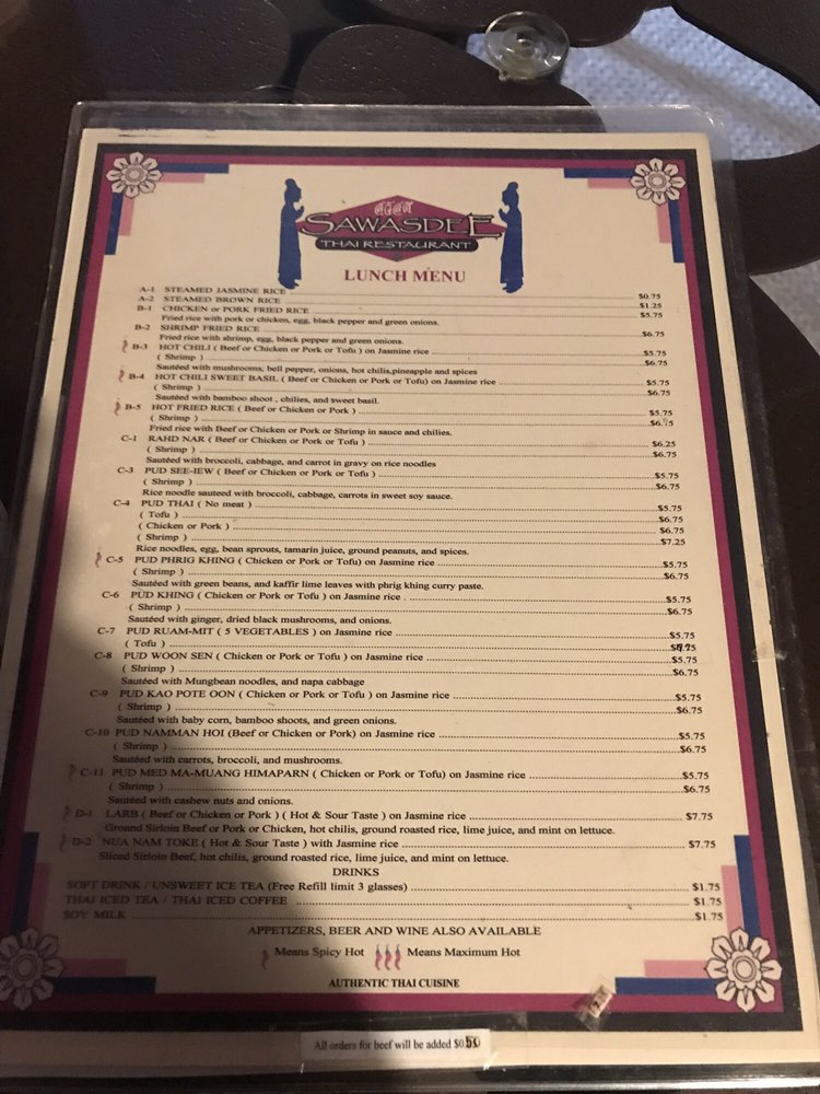Sawasdee | Thai Restaurant 4008 St Elmo Ave, Chattanooga