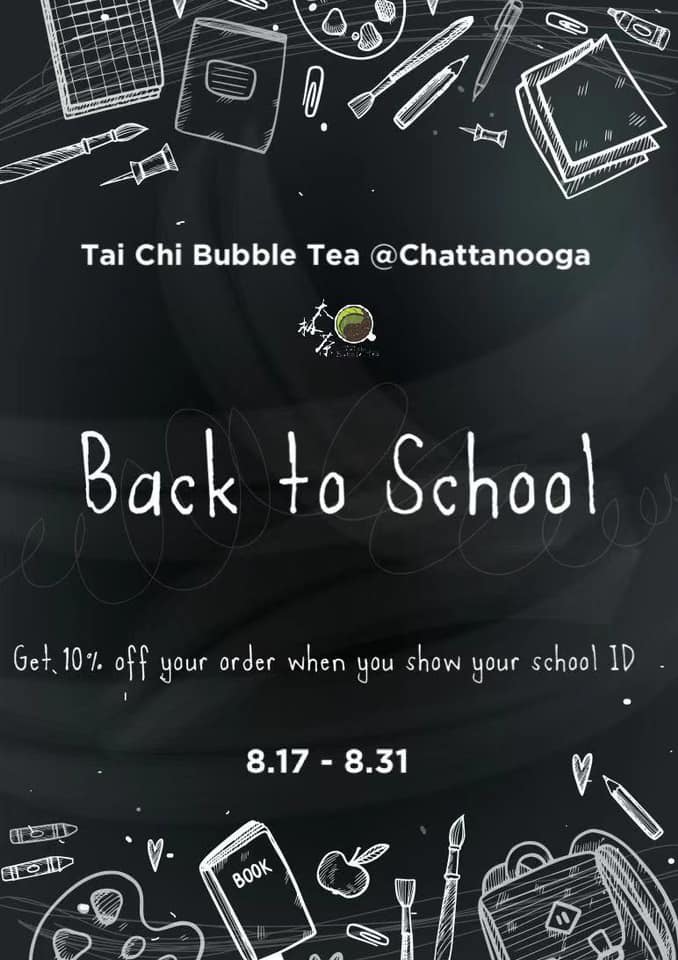 Tai Chi Bubble Tea 1820 Gunbarrel Rd #500, Chattanooga