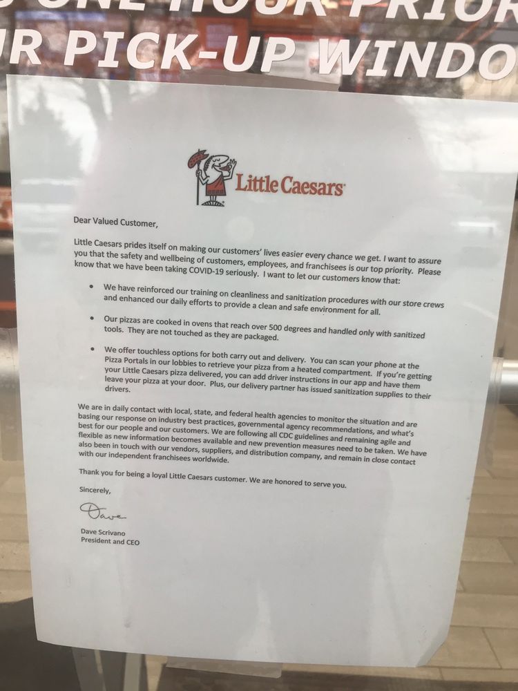 Little Caesars Pizza 1780 Tiny Town Rd, Clarksville