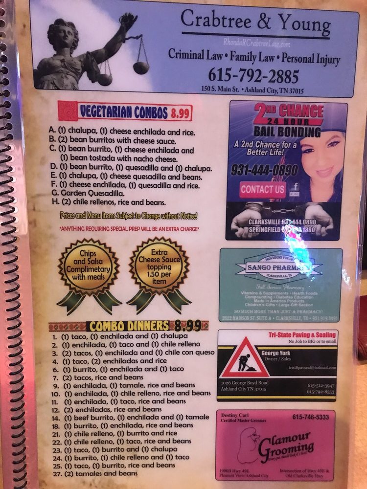 Don Pancho Mexican Restaurant 2365 Madison St, Clarksville