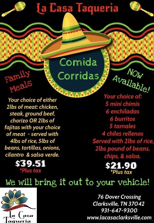 La Casa Taqueria 76 Dover Crossing Rd, Clarksville