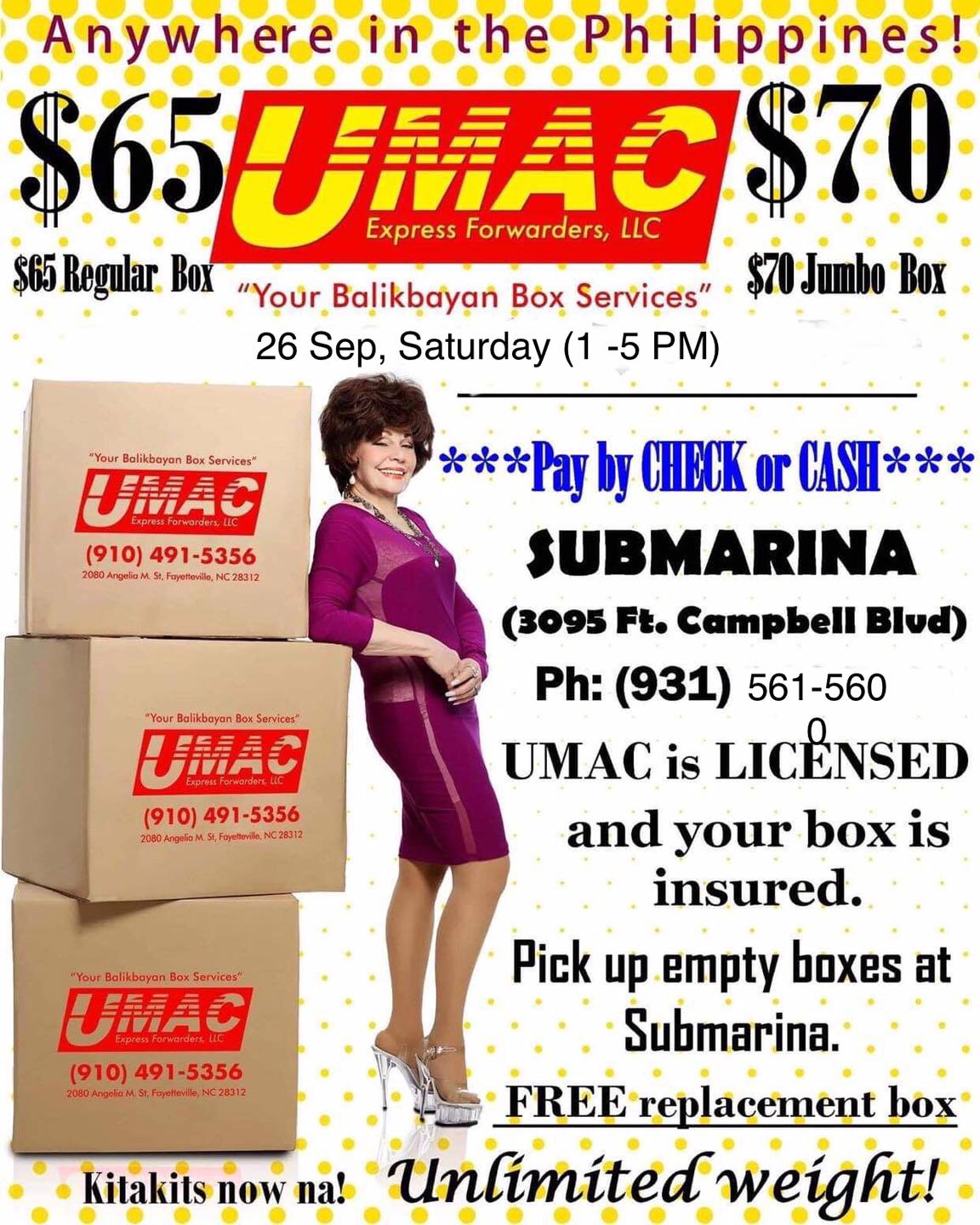 MANILA Cuisine & Subs aka Submarina - Philippine/Filipino Food Restaurant 3095 Fort Campbell Blvd ste i, Clarksville