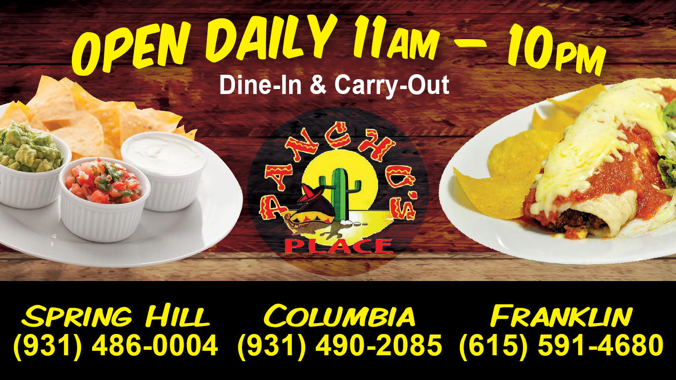 Pancho's Place - Franklin 209 S Royal Oaks Blvd, Franklin