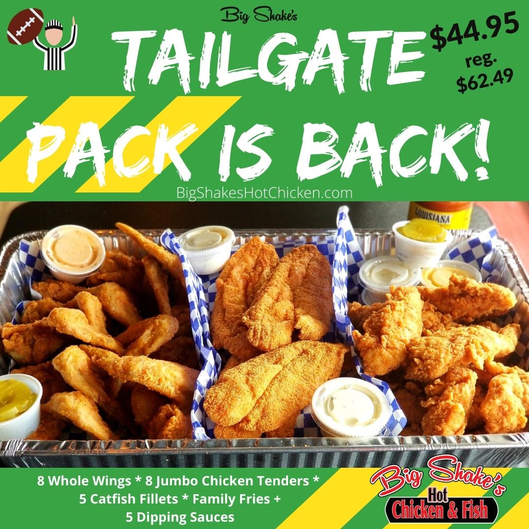Big Shake's Hot Chicken & Fish 1203 Murfreesboro Rd #185, Franklin