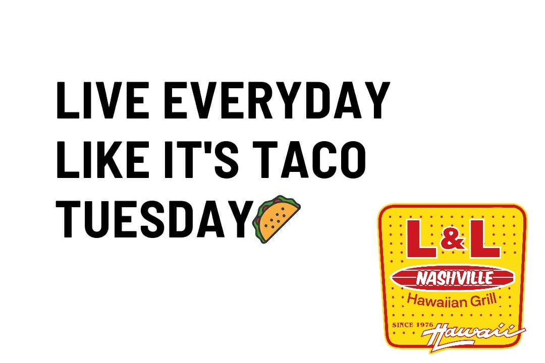L&L Hawaiian Grill Nashville 2000 Meridian Blvd #100, Franklin