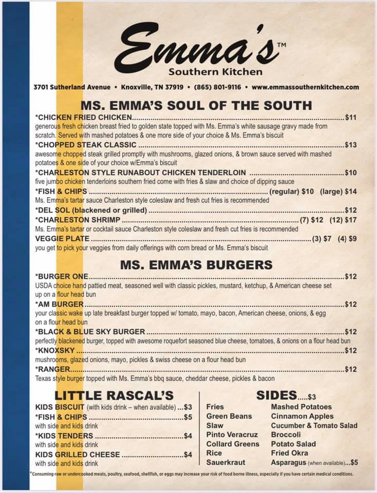 The Burgers 3701 Sutherland Ave, Knoxville