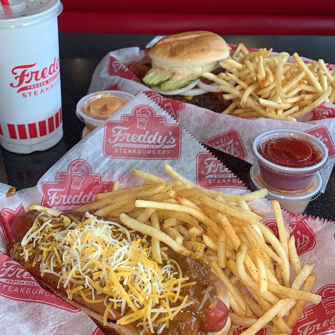 Freddy's Frozen Custard & Steakburgers 140 Hatfield Dr #101, Morristown