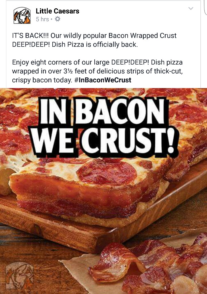 Little Caesars Pizza Menu