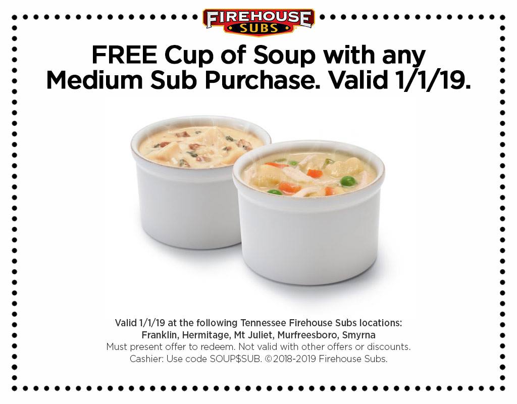 Firehouse Subs Murfreesboro 2018 Medical Center Pkwy Ste A, Murfreesboro