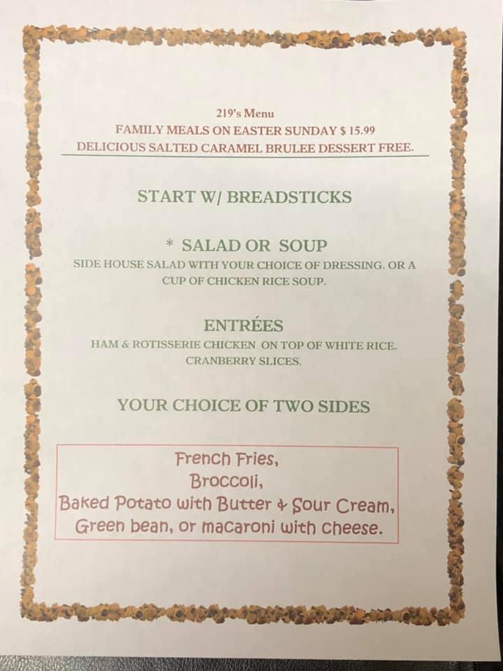 219 Broad Street Mixed Cuisine 219 NW Broad St, Murfreesboro