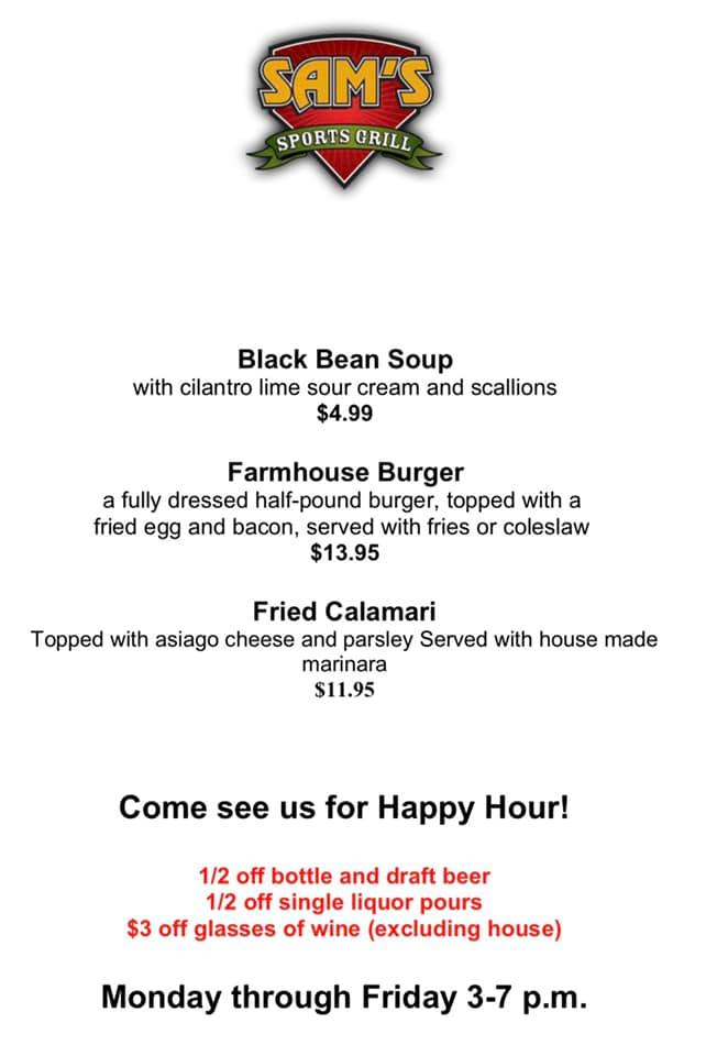 Sam's Sports Grill - Murfreesboro 1720 Old Fort Pkwy, Murfreesboro