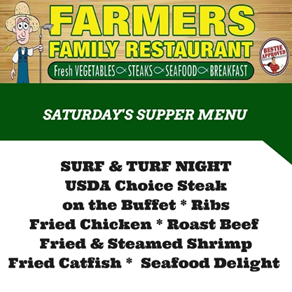 Farmers Family Restaurant 1958 Old Fort Pkwy, Murfreesboro