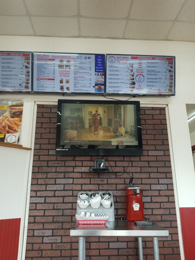 Fat Mo's Inc 1301 Memorial Blvd, Murfreesboro
